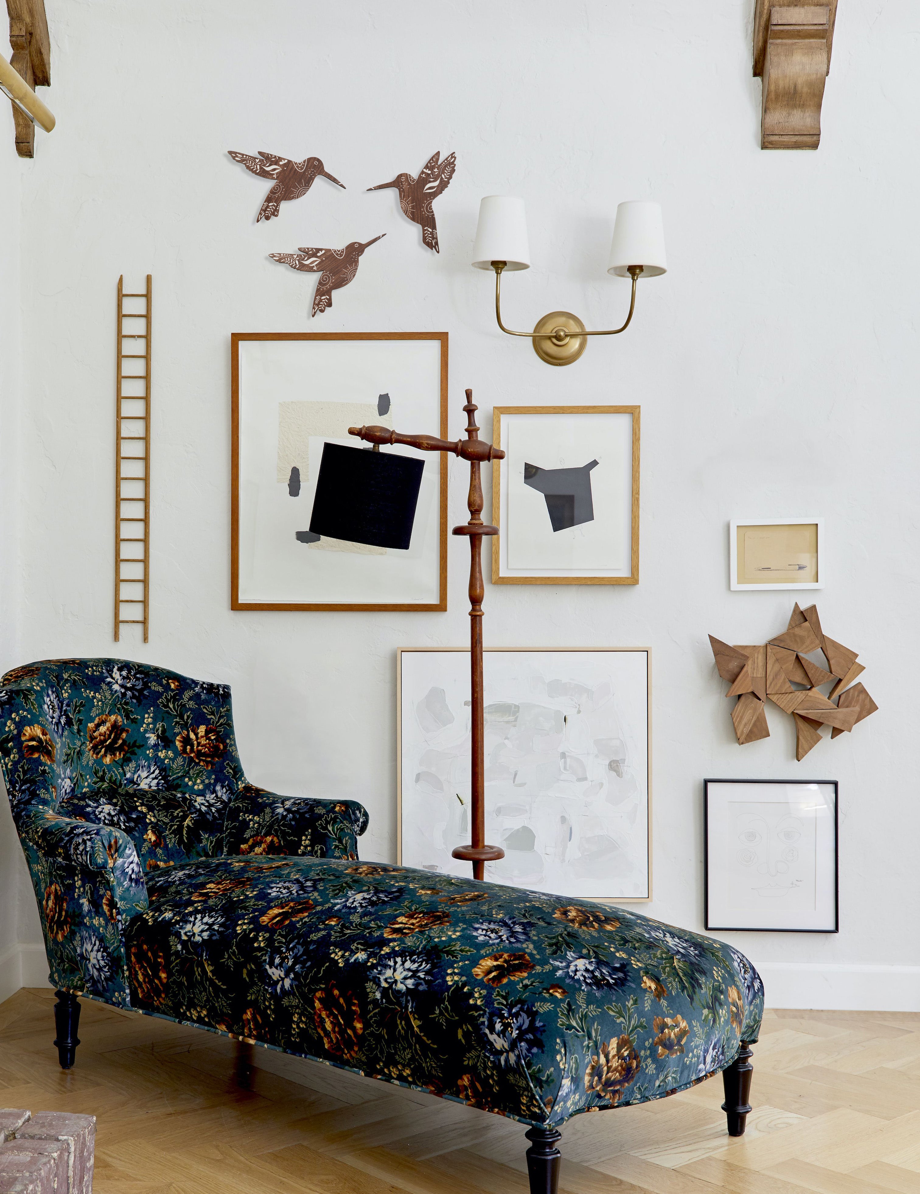 SET OF 3 BROWN HUMMINGBIRD WOOD WALL DECOR