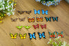 Woman Wooden Butterfly Jewelry Set Owl Moth Insect Necklace Earrings
