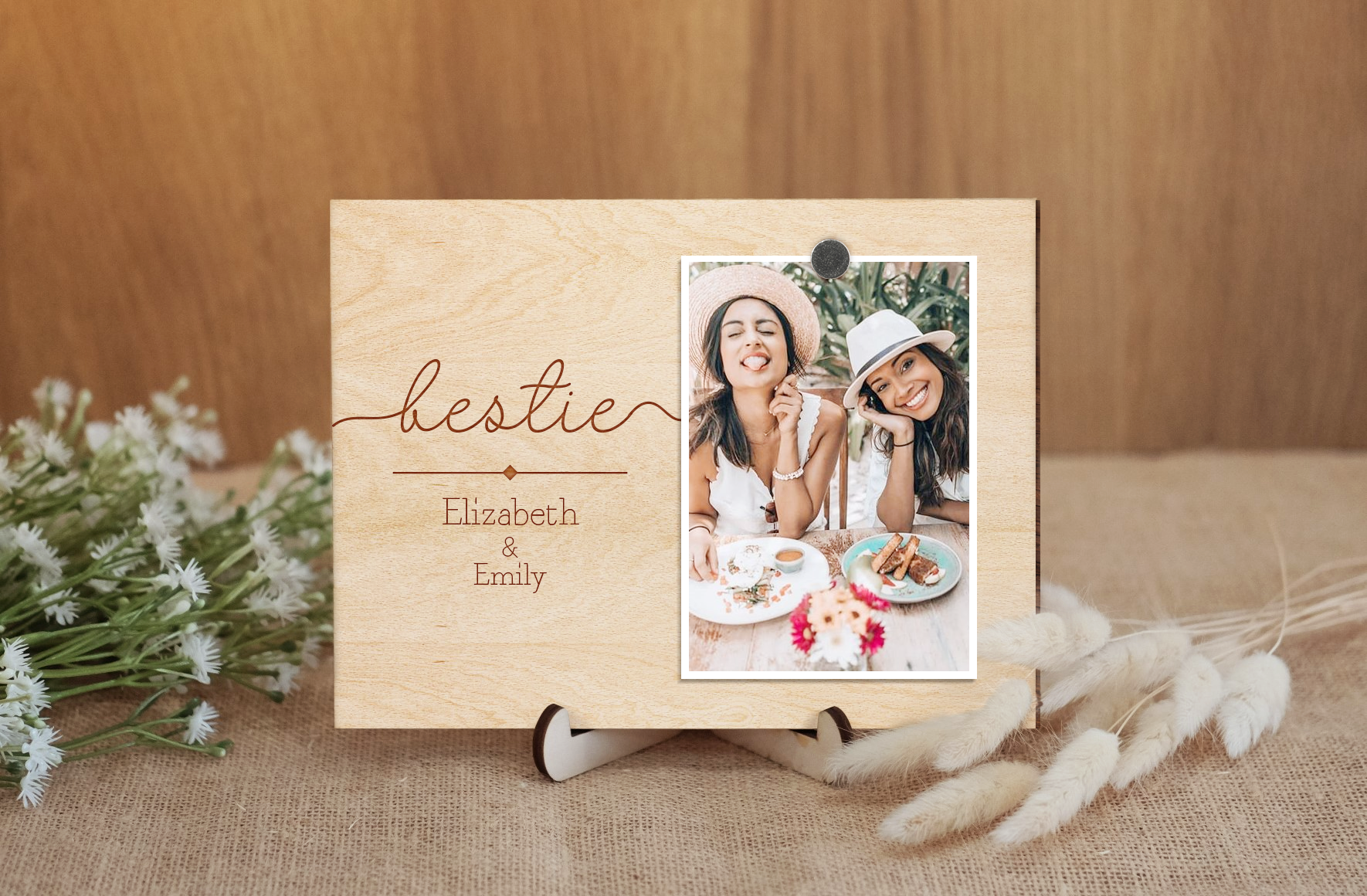 Best Friends Picture Frame Gift - Bestfriend, Besties