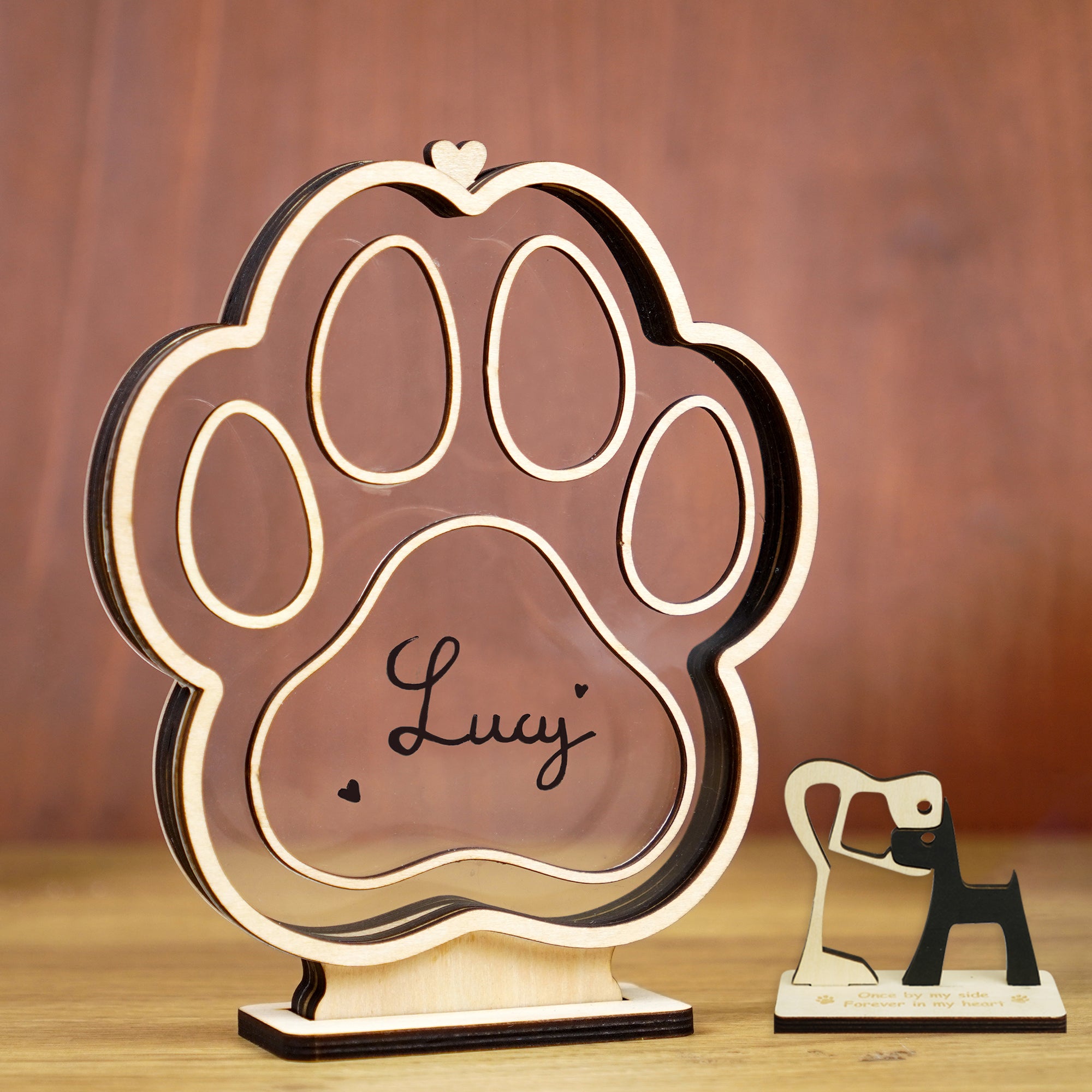 Personalized Pet Memorial Shadow Box, Loss Of Pet, Pet Sympathy Gift.