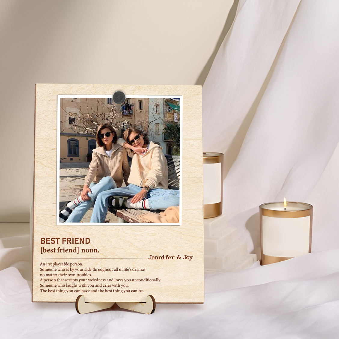 Personalized Picture Frame for Friend BFF - Best Friend Forever Photo Frame