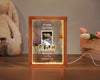 Personalized Pet Memorial Night Light, Loss Of Pet, Pet Memorial Light