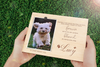 Custom Picture Frame Pet Loss Gifts - Pet Memorial Gift Personalized Frame - Sympathy Gift Memorial Picture Frame