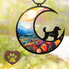 Poodles Dog Memorial Suncatcher Window Hanging Remberance Gift