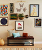 SET OF 3 BROWN BUTTERFLY WOOD WALL DECOR