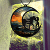 Personalized Pet Memorial Suncatcher, Pet Memorial Suncatcher Sympathy Gift for Loss of Pet