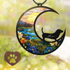 Basset Hound Dog Memorial Suncatcher Window Hanging Remembrance Gift