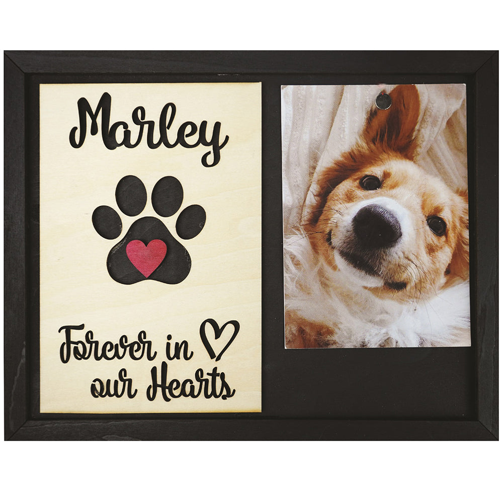 DNPETS Sentimental Personalized Pet Memorial Frame Loss of Dog Gift