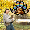 Personalized Pet Memorial Suncatcher, Loss Of Pet Sympathy Gift, Suncatcher For Windows-Home Decor