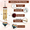 Wind Chimes, Garden Wind Chimes, Memorial Wind Chimes, Windchimes suncatcher gift sympathy, Pet Loss Gift