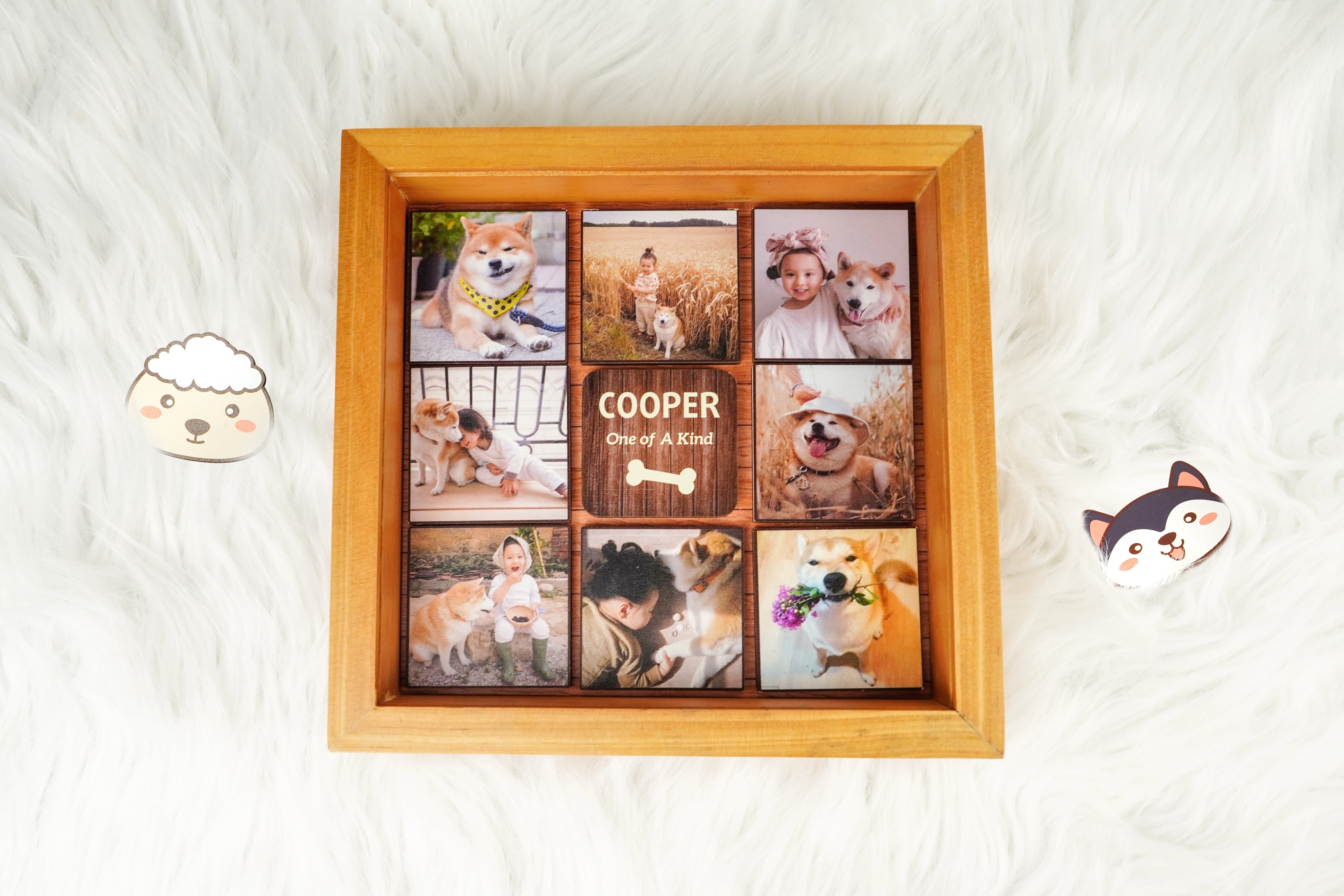 Personalized Pet Memorial Shadow Box SD-PET1