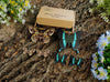 Woman Wooden Butterfly Jewelry Set Owl Moth Insect Necklace Earrings