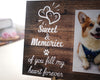 DNPETS Meaningful Pet Memorial Photo Frame Dog Loss Gift