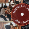 Personalized Vinyl Record Song With Lyrics, Photo Plaque, Custom Vinyl Record Song Lyrics