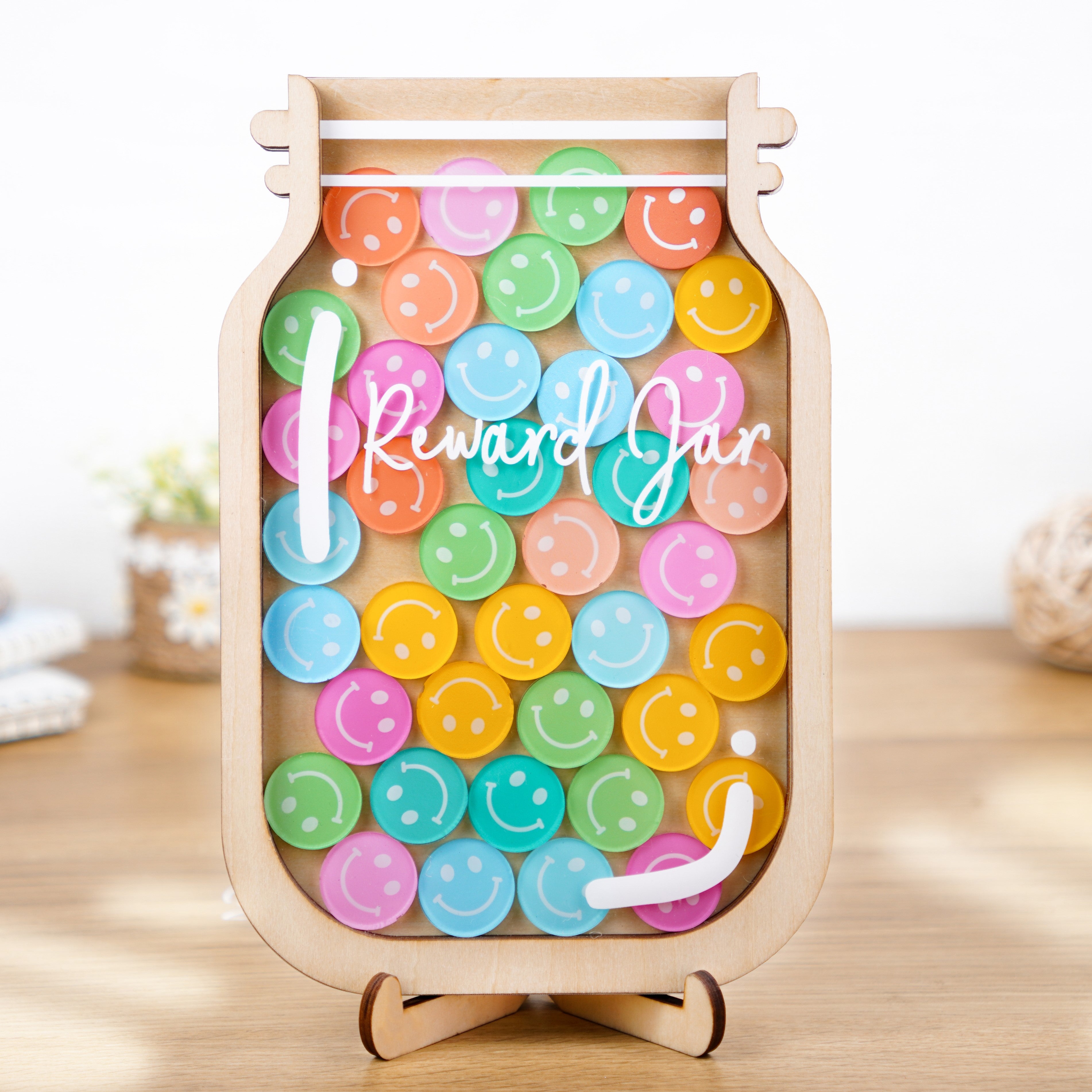 Smiley Face Reward Jar, Back to school gift