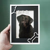 Wooden Dog Picture Frame, Pet Memorial Frame, In Loving Memory Of Dog