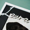 Wooden Dog Picture Frame, Pet Memorial Frame, In Loving Memory Of Dog