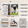 DNPETS Pet Memorial Printed Wooden Photo Frame Dog Loss Gift