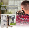 DNPETS Pet Memorial Printed Wooden Photo Frame Dog Loss Gift