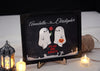 Custom Halloween Couple Frame Forever My Boo Ghost Couple Halloween Decor Ghost Loving Wood Frame Personalize Couple Gift Gothic Home Decor Halloween Gift |HL1- GO-FRAME