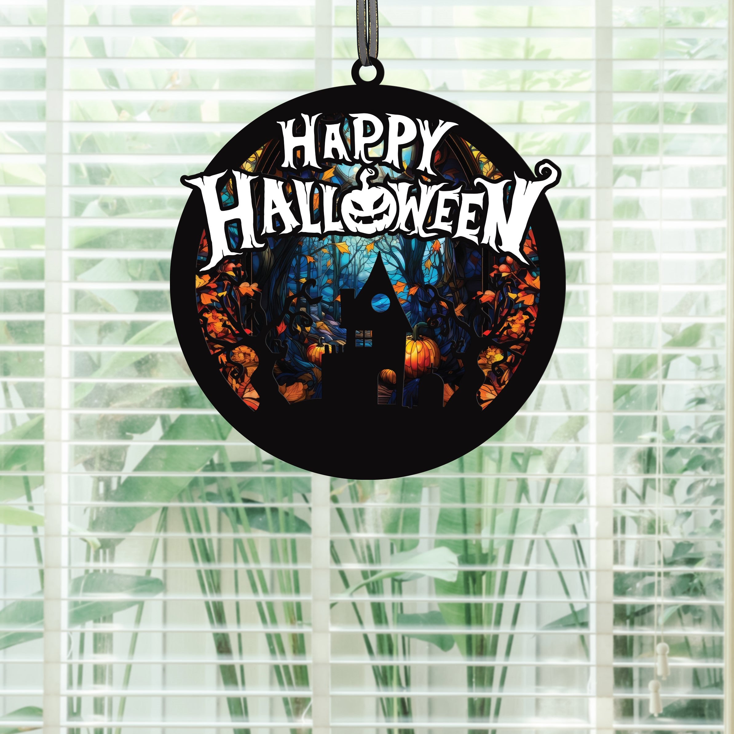 DNPETS Imaginative Halloween Ornament Gifts For Window Wall Home Decor