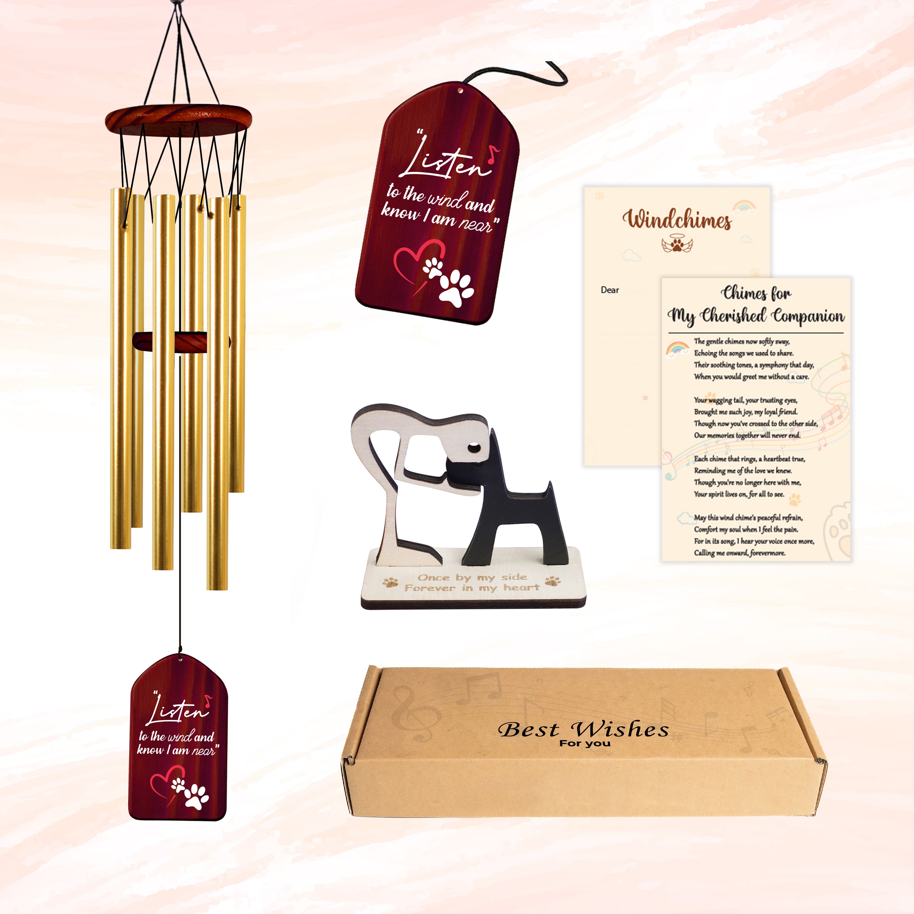 Wind Chimes, Garden Wind Chimes, Memorial Wind Chimes, Wedding Gifts For Guests Wind Chimes Bell