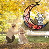 DNPETS | Custom Name Dog Memorial Suncatcher Pet Sympathy Gift