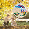 DNPETS Personalized Pet Memorial Suncatcher Pet Breeds Ornament