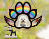 Personalized Pet Memorial Suncatcher, Loss Of Pet Sympathy Gift, Suncatcher For Windows-Home Decor