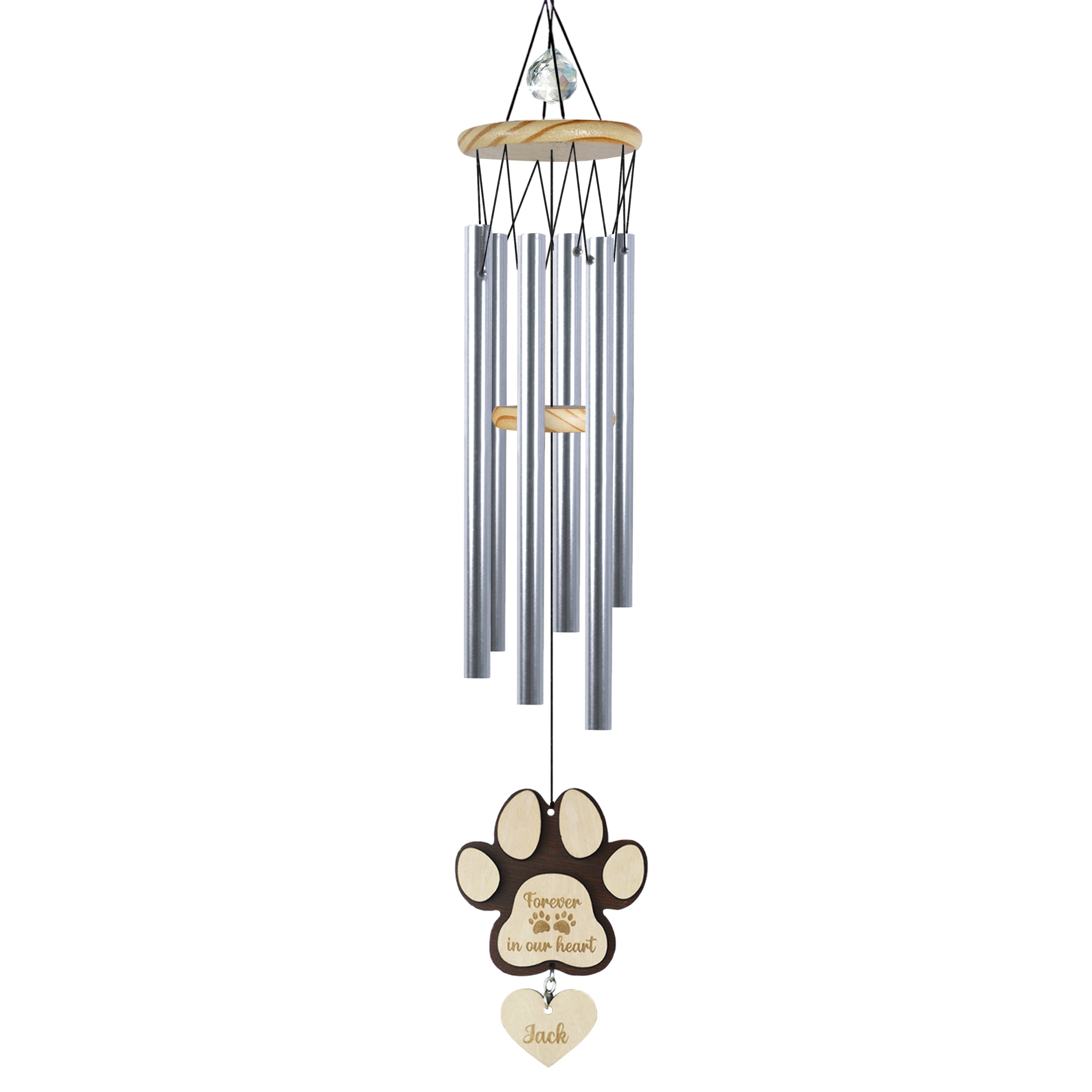 Wind Chimes, Garden Wind Chimes, Memorial Wind Chimes, Windchimes suncatcher gift sympathy, Pet Loss Gift