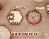 Set of  2 New Home Christmas Ornament 2023, Our First Christmas Ornament, Housewarming Gifts for New House, House Warming Gift Presents for Women, Couple, Gift for Family Newlyweds