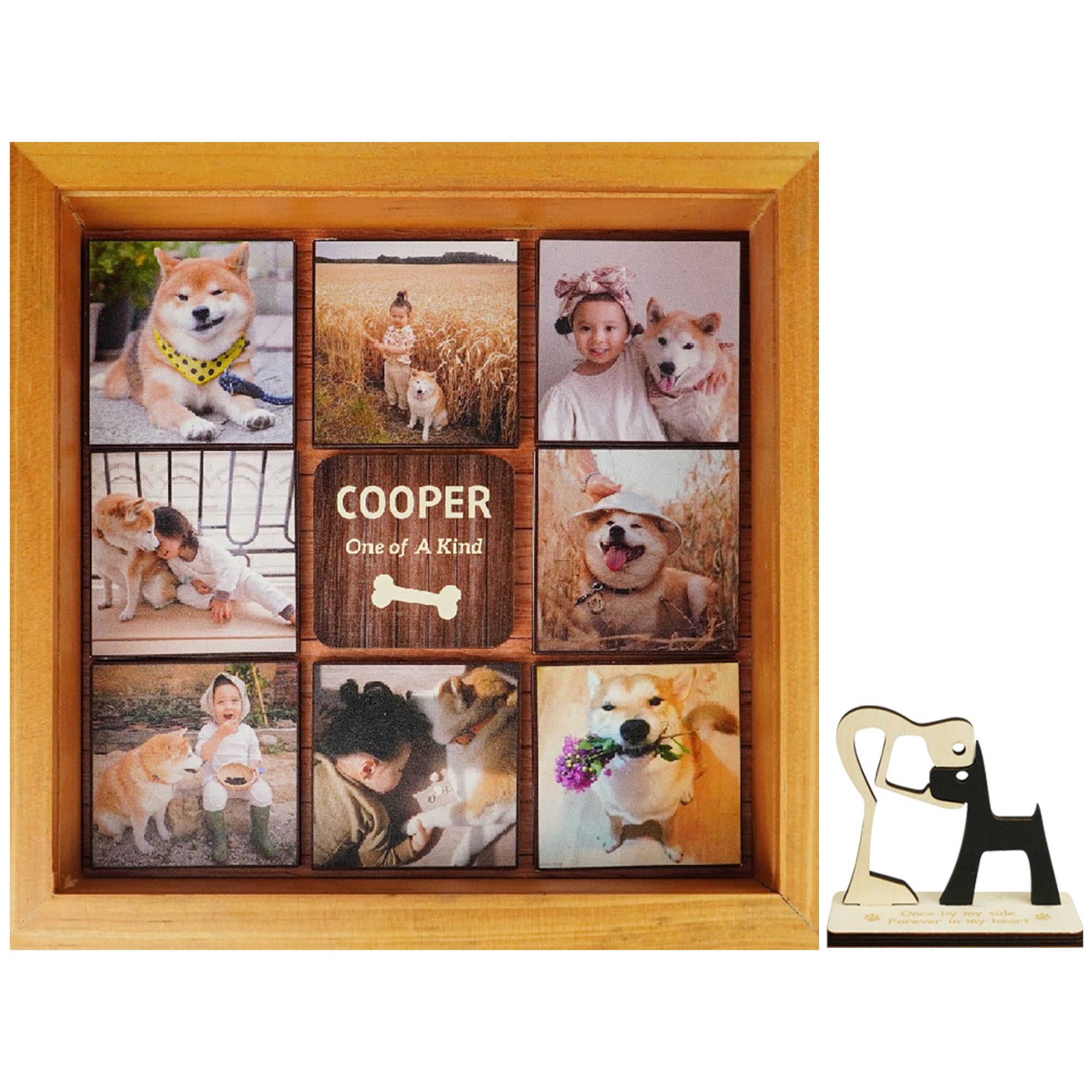 Personalized Pet Memorial Shadow Box SD-PET1