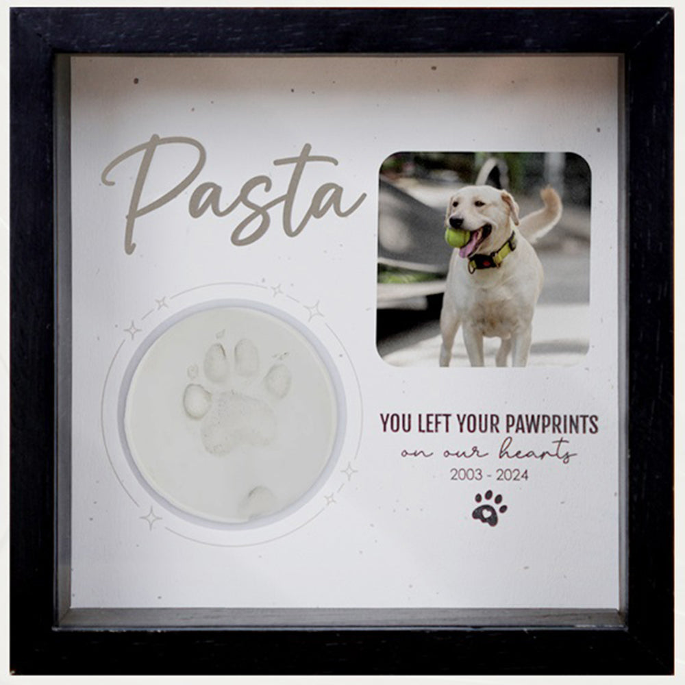 Personalized Pet Memorial Shadow Box SD-PET7