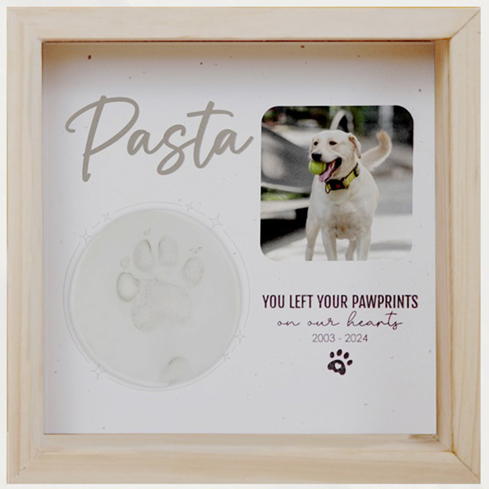 Personalized Pet Memorial Shadow Box SD-PET7