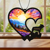 DNPETS | Personalized Heart Suncatcher Loss Of Dog Sympathy Gift