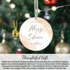 Personalized Married Christmas Ornament Keepsake 2023, Merry & Married Ornament, Christmas Wedding Ornament 2023, Our First Christmas Ornament, Wedding Gift For Couple