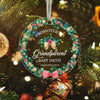 Personalized Promoted to Christmas Ornament, Custom Names You're Being Promoted to Grandma Grandpa Ornament Present for Grandparents, 1st Xmas 2023 Ornament for New Grandparents