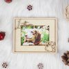 DNPETS Soulful Wooden Pet Picture Frame Pet Memorial Frame