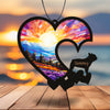 DNPETS | Personalized Heart Suncatcher Loss Of Dog Sympathy Gift