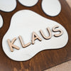 DNPETS Heartfelt Pet Memorial Picture Frame Paw Print Wood Sign Hanging Rope For Wall