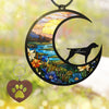 Pointer Dog Memorial Suncatcher Window Hanging Remembrance Gift