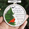 Red Cardinal Christmas Ornaments Memorial Ornament Christmas In Heaven Because Someone We Love is in Heaven, Christmas Tree Ornaments for Loss of Loved One Memory of Loved One Thoughtful Bereavement/Sympathy Keepsake