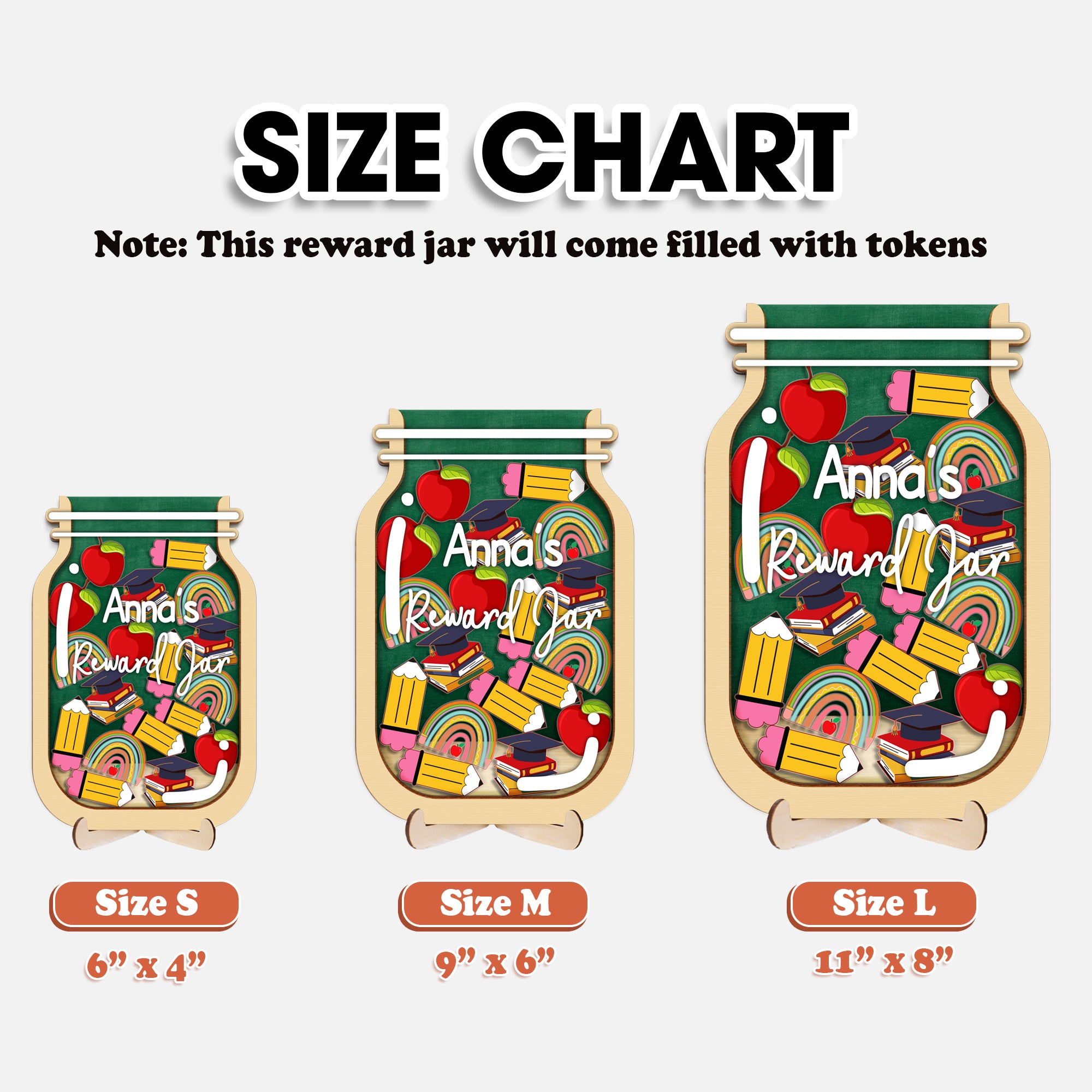 School Reward Jar, Back to school gift