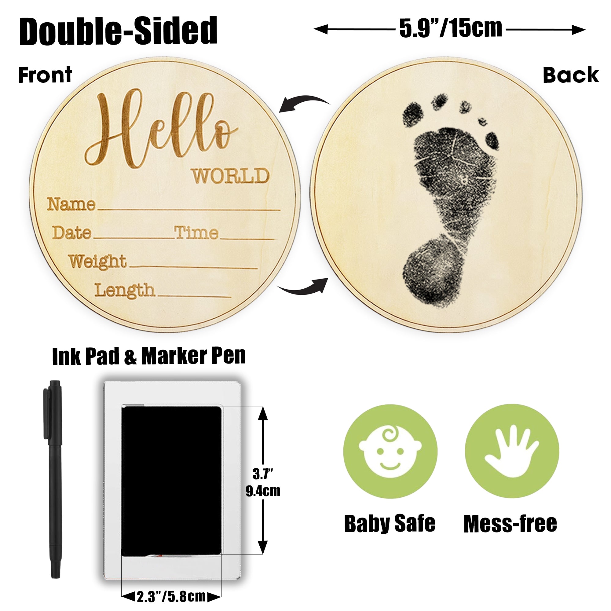 Baby Ultrasound Picture Frame Love at First Sight