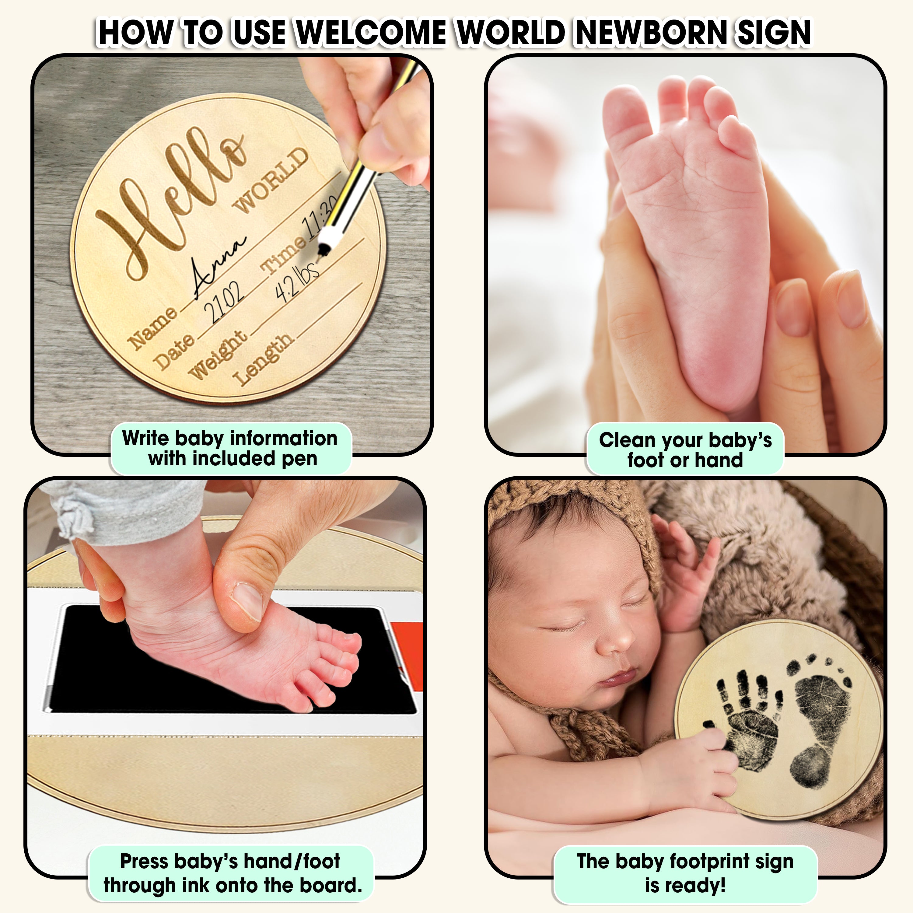 Baby Ultrasound Picture Frame Love at First Sight