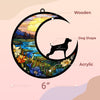 Weimaraner Dog Memorial Suncatcher Window Hanging Remembrance Gift