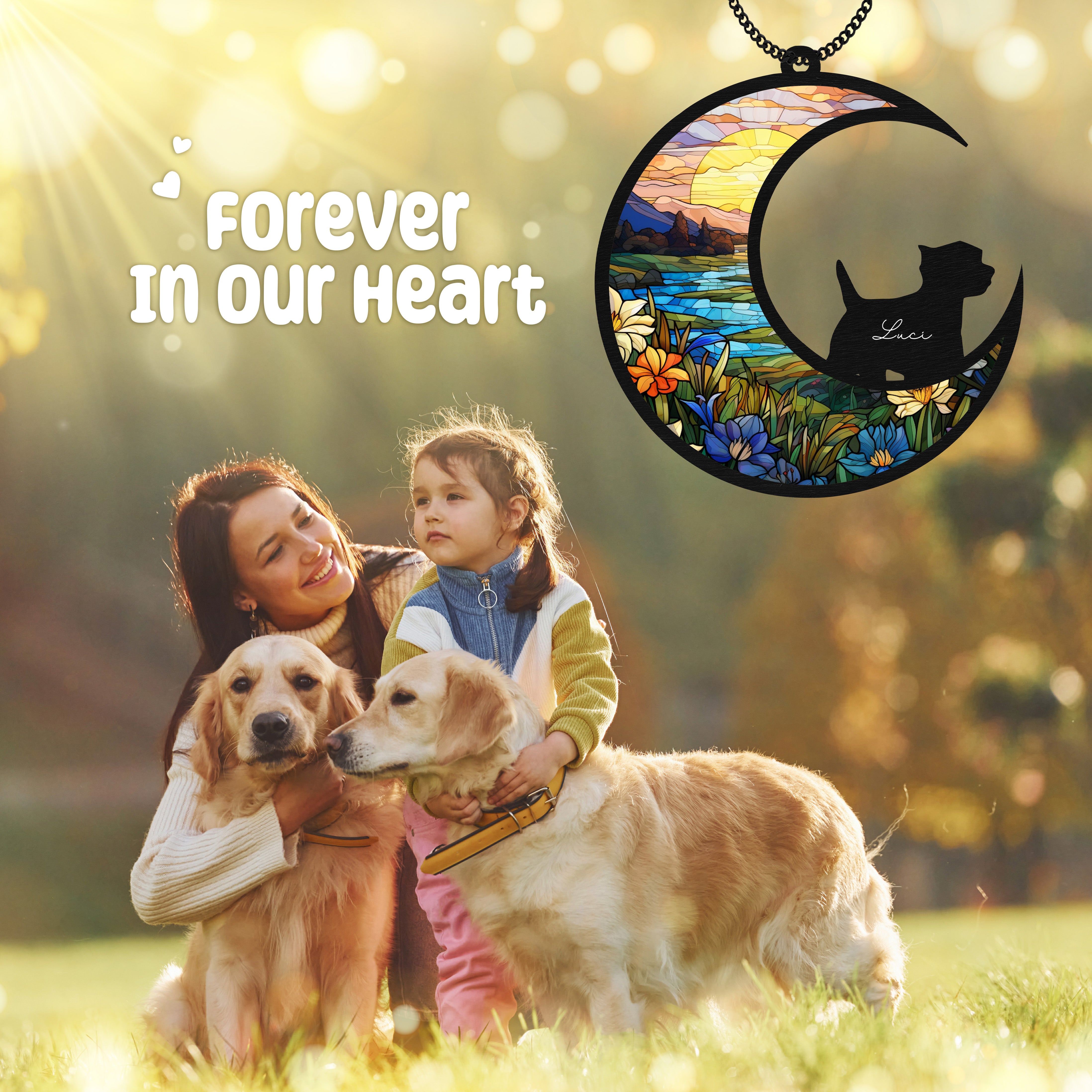 West Highland Terrier Dog Memorial Suncatcher Window Hanging Remberance Gift