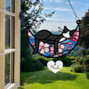 DNPETS | Personalized Cat Memorial Suncatcher Memorial Gift For Cat Loss