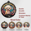 DNPETS | Personalized Pet Memorial Suncatcher Loss Of Pet Gift