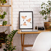 Yellow Bird Wooden Home Decor